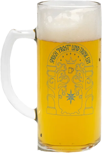 Vaso de cerveza Di salud