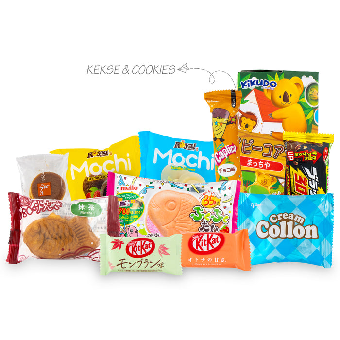 Oyatsu: Surprise box with Japanese sweets