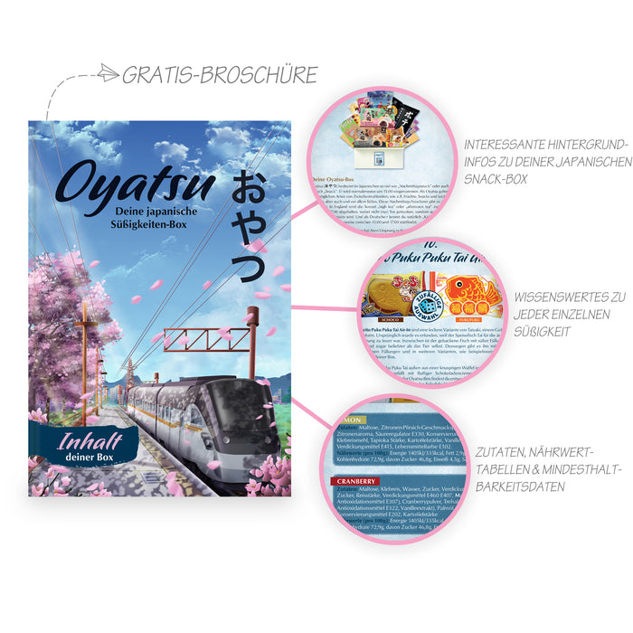 Oyatsu: Surprise box with Japanese sweets