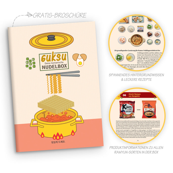Guksu - Ta boîte de nouilles coréennes paquet de 8
