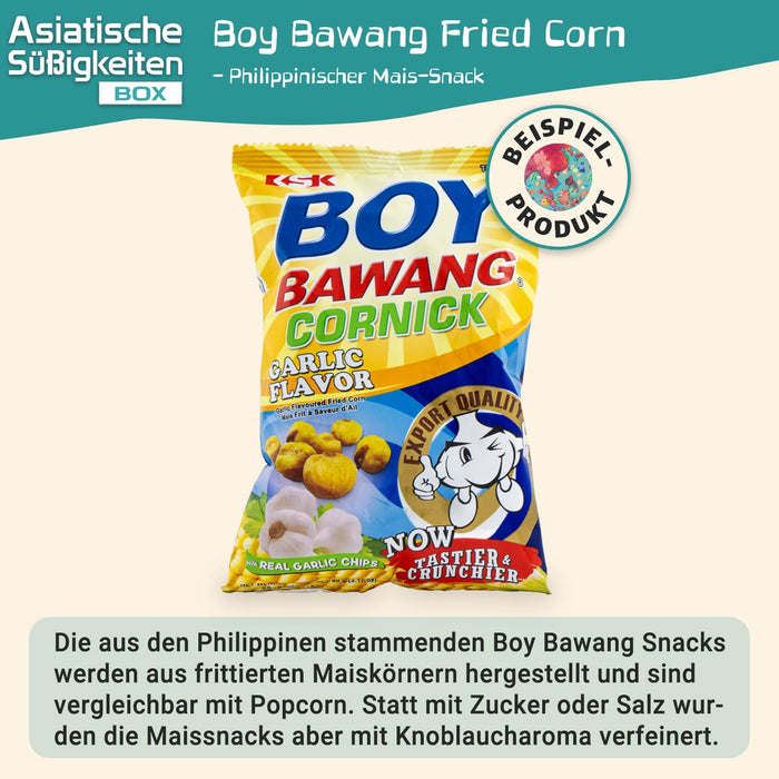 Asiatische Süßigkeiten-Box mit über 30 Sorten