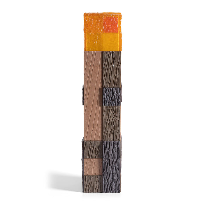 Lámpara linterna Minecraft