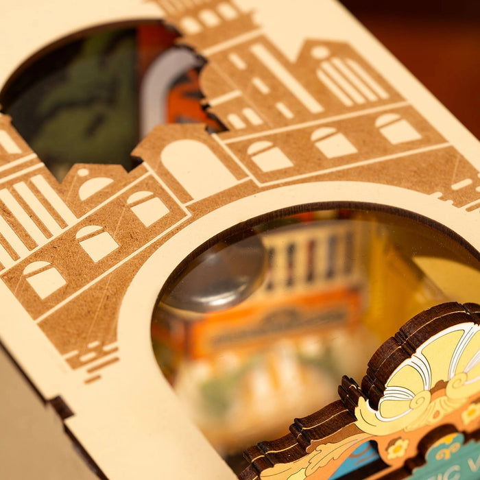 Book Nook Wood Kit – Romantic Venice 