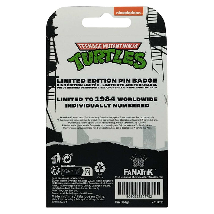Spilla Teenage Mutant Ninja Turtles Edizione limitata 40° anniversario