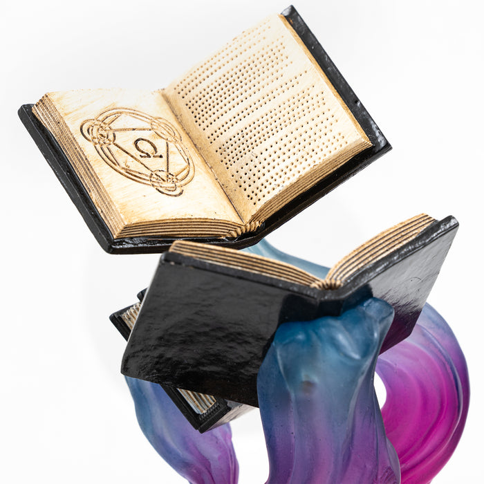 Torre de Dados Mágica - Libros de Hechizos con Bandeja de Dados