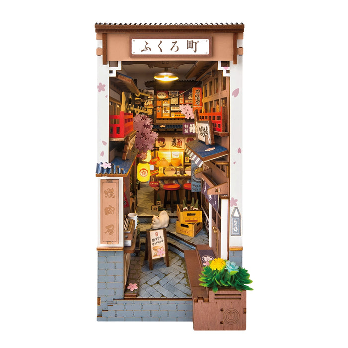 Book Nook Houten Bouwpakket – Sakura Wijngaard 