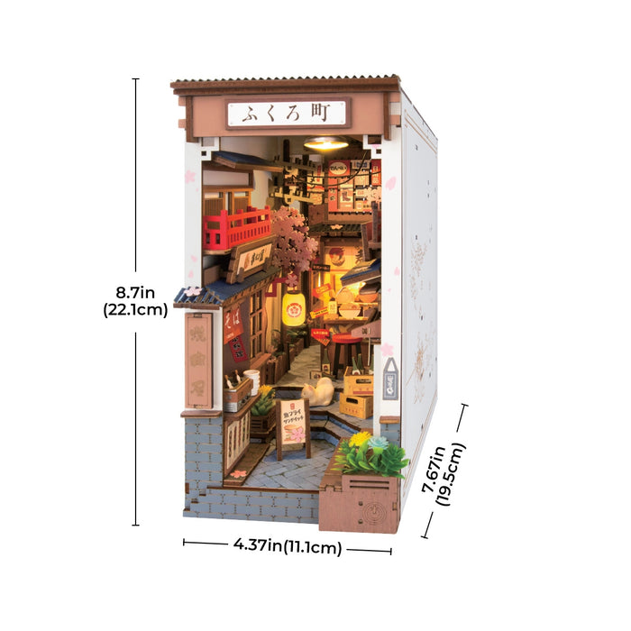 Book Nook Houten Bouwpakket – Sakura Wijngaard 