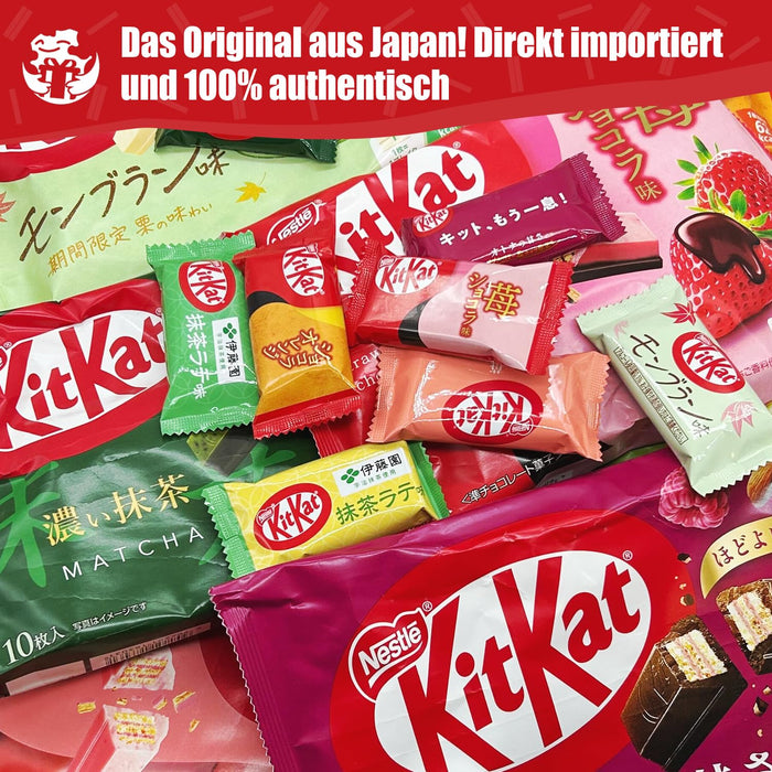 Japanische KitKat Snackbox mit 25 Riegeln