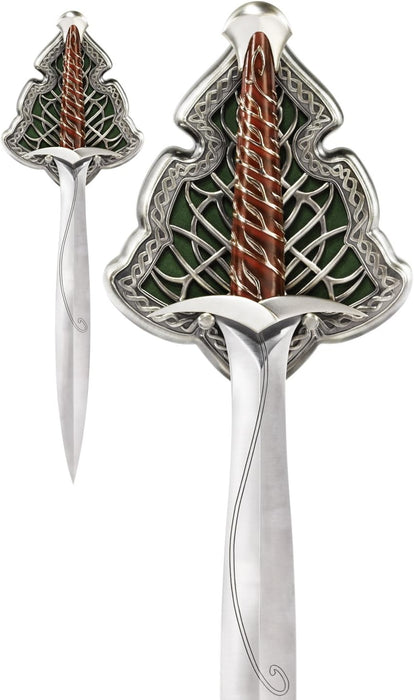 Der Herr der Ringe Stich Replikat mit Wandhalterung