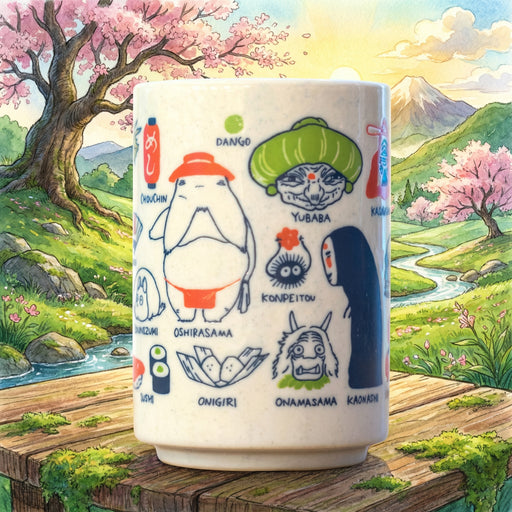 Tazza da tè giapponese La Città Incantata Arubaya immagine principale