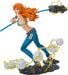 One Piece Nami 1:10 verzamelfiguur hoekweergave