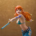 One Piece Nami 1:10 verzamelfiguur close-up voorkant