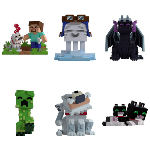 Figura coleccionable de vinilo de Minecraft: todas las variantes