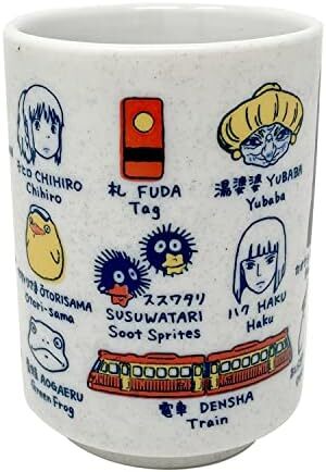 Spirited Away Japanese Tea Cup Characters