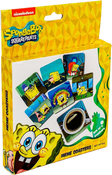 Posavasos de SpongeBob con respaldo de corcho