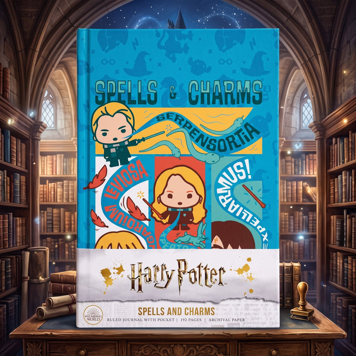 Harry Potter Notizbuch Zaubersprüche