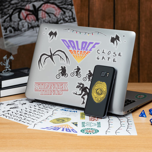 Stranger Things Sticker-Set für Laptop und Handy