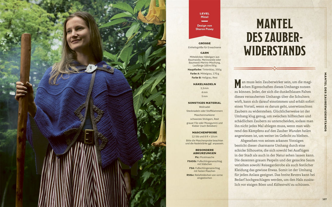 Il libro ufficiale dell'uncinetto di Dungeons & Dragons: mostri, magia e maglie