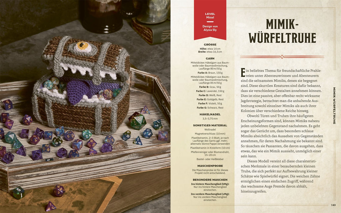 Il libro ufficiale dell'uncinetto di Dungeons & Dragons: mostri, magia e maglie