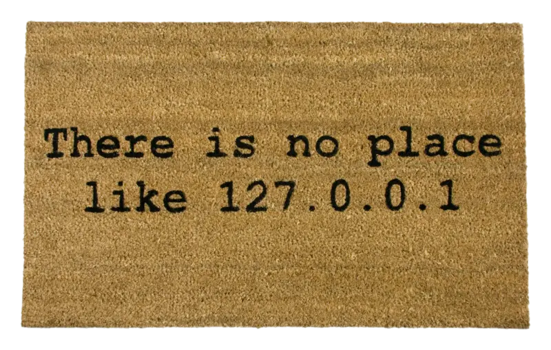 Fußmatte 127.0.0.1