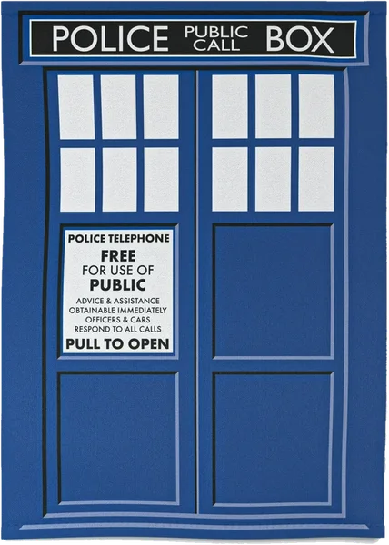 Paño de cocina Police Call Box