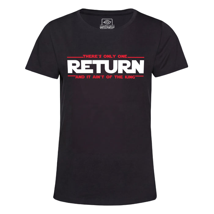 There's Only One Return - And It Ain't of the King - Vista Principale Girlie Nero