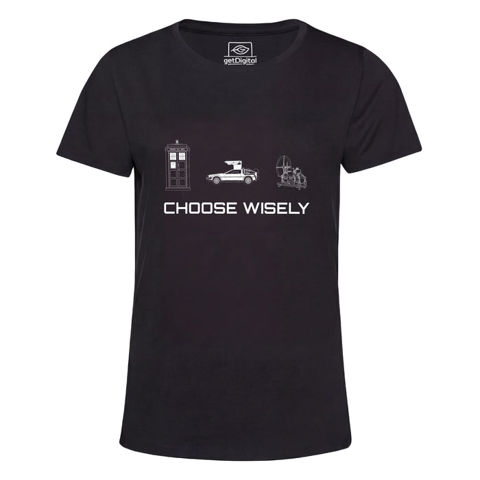 Choose Your Time Machine - Vue principale Girlie Noir