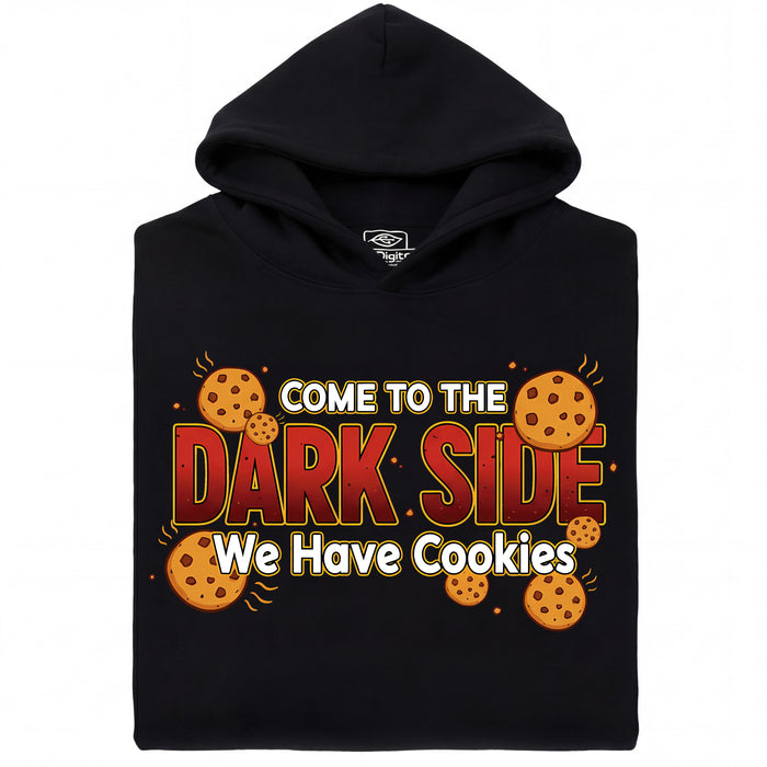 Come to the Dark Side - We Have Cookies - Vista principale Felpa Nero
