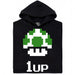 Shroom UP - Vista principal Hoodie Negro