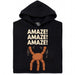 Amaze Amaze Amaze - Vista principale Hoodie Nero