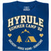 Hyrule Summer Camp - Vista frontal Camiseta Azul