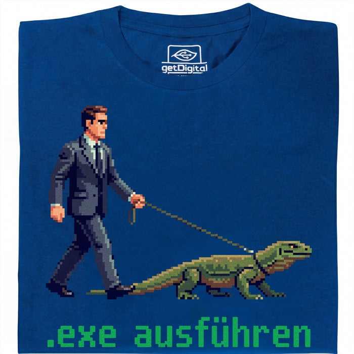 Esegui .exe - Vista principale T-Shirt Blu