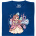 Nerdy Princess &amp; The Glitter Ghosts - Vista principal Camiseta Azul