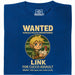 Wanted for Cucco Assault - Vue Principale T-Shirt Bleu