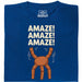 Amaze Amaze Amaze - Vista principale T-Shirt Blu