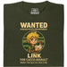 Wanted for Cucco Assault - Vue Principale T-Shirt Vert Foncé