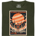 To New Horizons - Vista principal Camiseta Verde oscuro