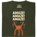 Amaze Amaze Amaze - Vista principale T-Shirt Verde scuro