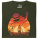 Chase the Horizon - Siempre persiguiendo las nubes - Vista principal Camiseta Verde oscuro
