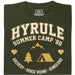 Hyrule Summer Camp - Vista frontal Camiseta Verde Oscuro