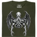 Cthulhu - Il Grande Antico - Vista principale T-shirt Verde Scuro
