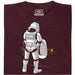 Trooper Aim - Vista principal Camiseta Rojo Oscuro