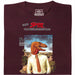 P.M. Magazine 11/1978 Le Dinosaure en Nous - Vue principale T-Shirt Rouge Foncé