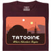 Where Adventure Begins - Main view T-shirt Dark Red