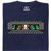 IT vs. Turtles - Vista principal Camiseta Azul Marino