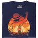 Chase the Horizon - Siempre persiguiendo las nubes - Vista principal Camiseta Azul marino