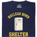 Refrigerador Nuclear Bomb Shelter - Vista Principal Camiseta Azul Marino