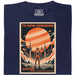 To New Horizons - Vista principal Camiseta Azul marino