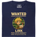 Wanted for Cucco Assault - Vue Principale T-Shirt Bleu Marine