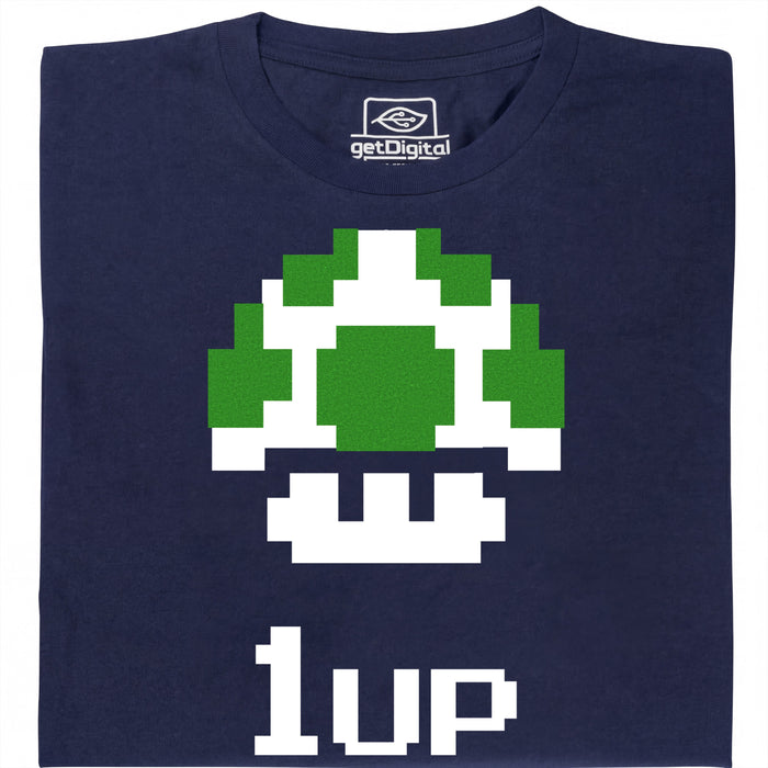 Shroom UP - Vista principal Camiseta Azul Marino